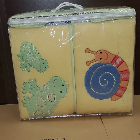 4pc baby crib bedding set - Picture 3 of 3